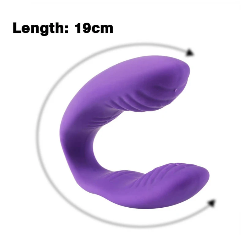 Silicone U Type Vibrator G Spot Clitoris Stimulate Vibrator Sex Toy for Women Erotic Adult Sex Toy for Couple Female Masturbate female sex toys vaginal vibrators clitoris vibrator vibrator sex toy dildo sex toys electric sex toys