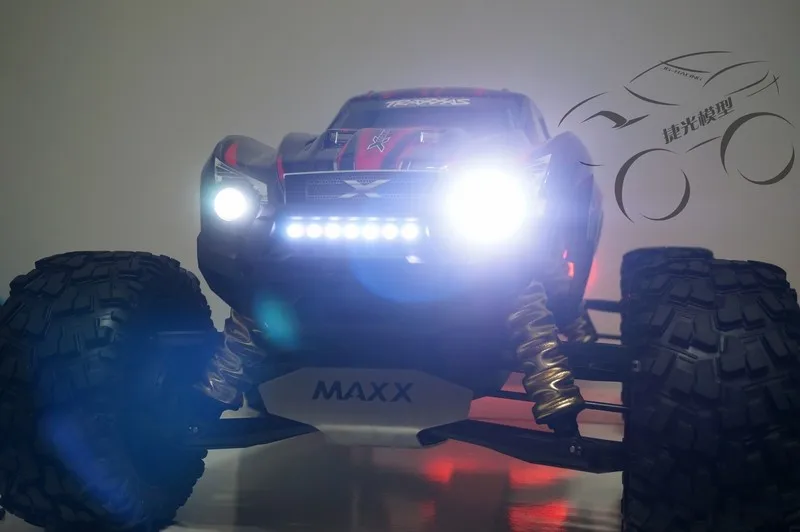 Traxxas xmaxx x-maxx бампер лампа головной светильник 7X5 мм светодиодный с кронштейном лампы