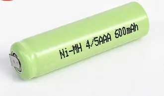 Фото Бесплатная доставка 2 шт./лот 4/5AAA 1,2 V 600mah ni-mh аккумуляторная батарея для бритвы игрушки 4/5AAA nimh батарея №1