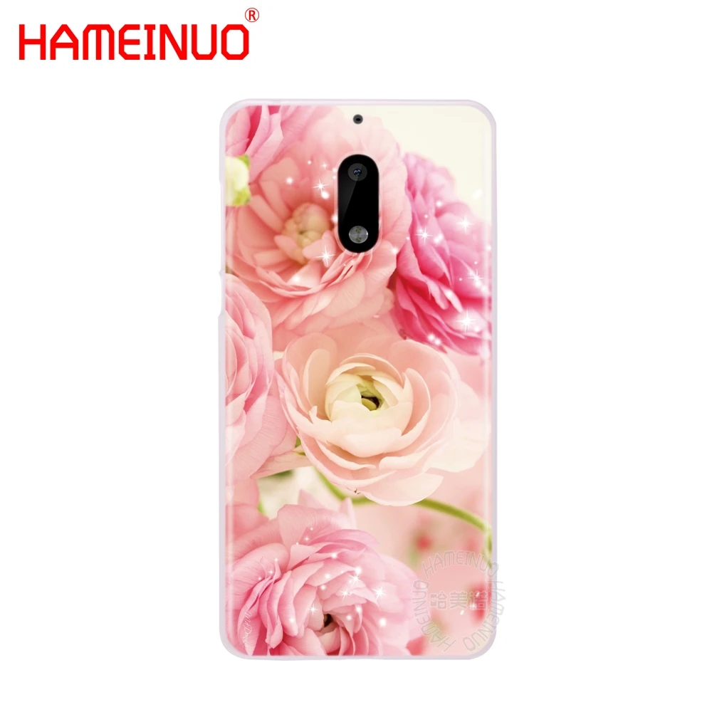 HAMEINUO чехол для телефона с красивыми розами и пионами Nokia 9 8 7 6 5 3 Lumia 640 640XL|case for