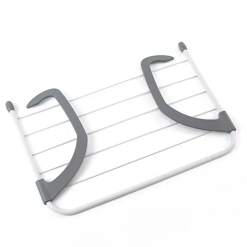 

Collapsible Towel Clothes Hanger heat-resistant Hanging Type Multi-purpose Radiator Clothes-horse & Creative Home HUG-Deals