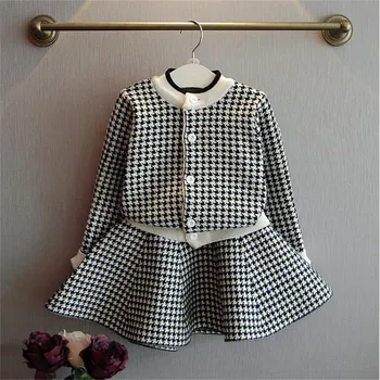 

LILIGIRL 2020 New Girls Clothes Set 2PCS Baby Tops+Dress Suit Kids Mickey Clothes for 3years Autumn Children Clothing Sets