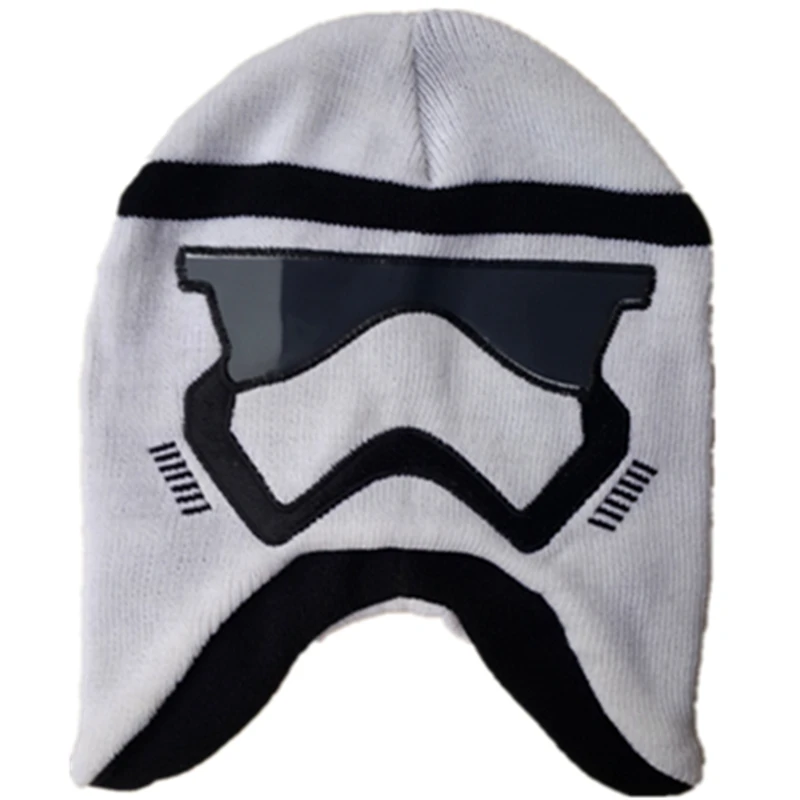 Wars Darth Vader вязаные шапки штурмовика модные шапочки с героями мультфильмов для