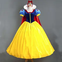 Белоснежка костюмы принцессы мультфильм взрослых Лолита платье Fantasia Фея Кэй Рождество костюмы для девушек для женщин Бесплатная доставка