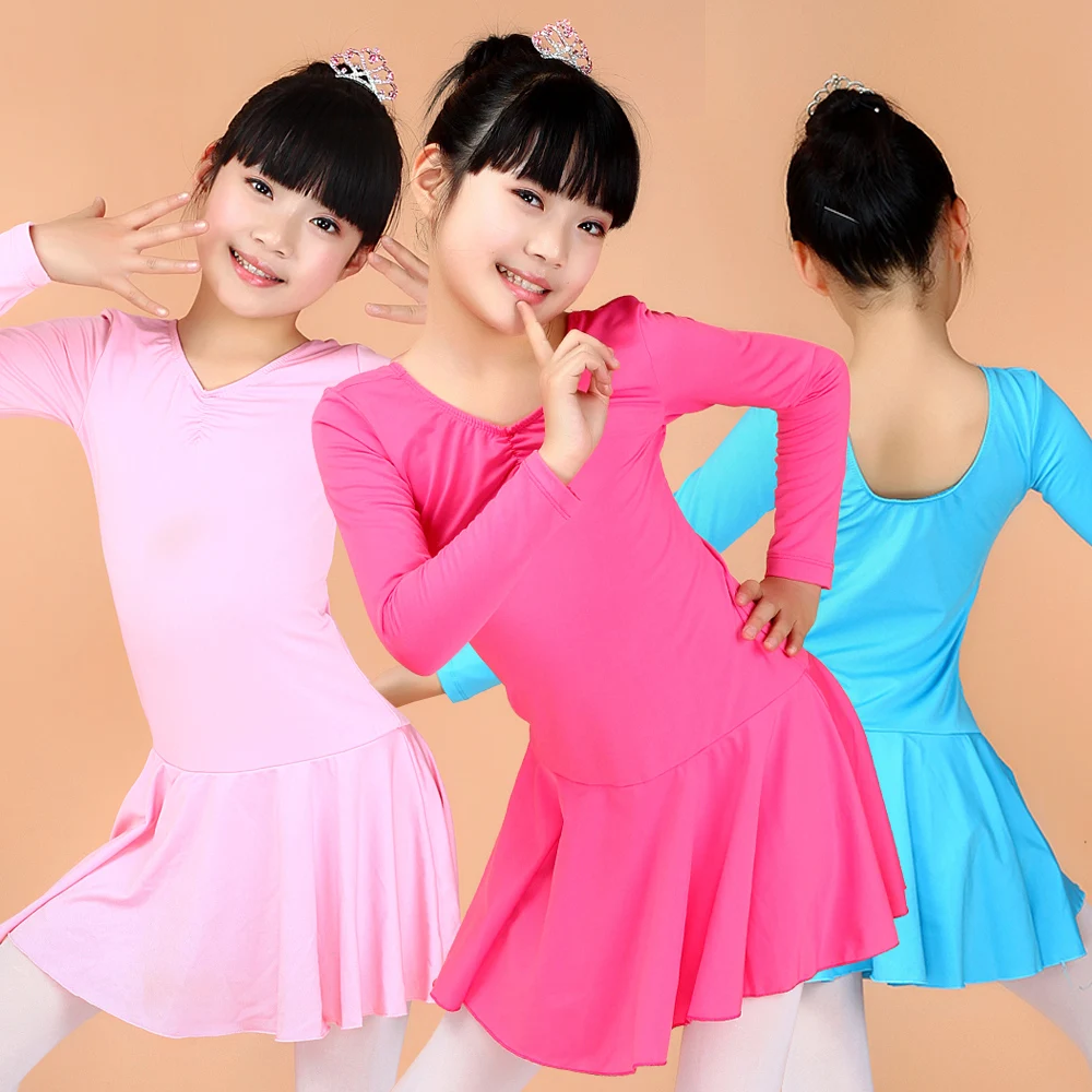 

Girls Gymnastic Leotard Standard Competition Ballet Tutu Dance Wear 6 Colors Ballerina Dress Kids Skate Ballet Clothing Costume