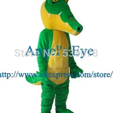 Ужасный длинный рот ростовый костюм крокодила джунгли зеленый Аллигатор Хэллоуин Карнавальный Косплей вечерние маскарадный костюм SW1276