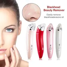 Portable Blackhead Vacuum Suction Cleaner Electric Facial Cleansing Acne Remover Blackhead Cleaning Device Skin Care Cleaner