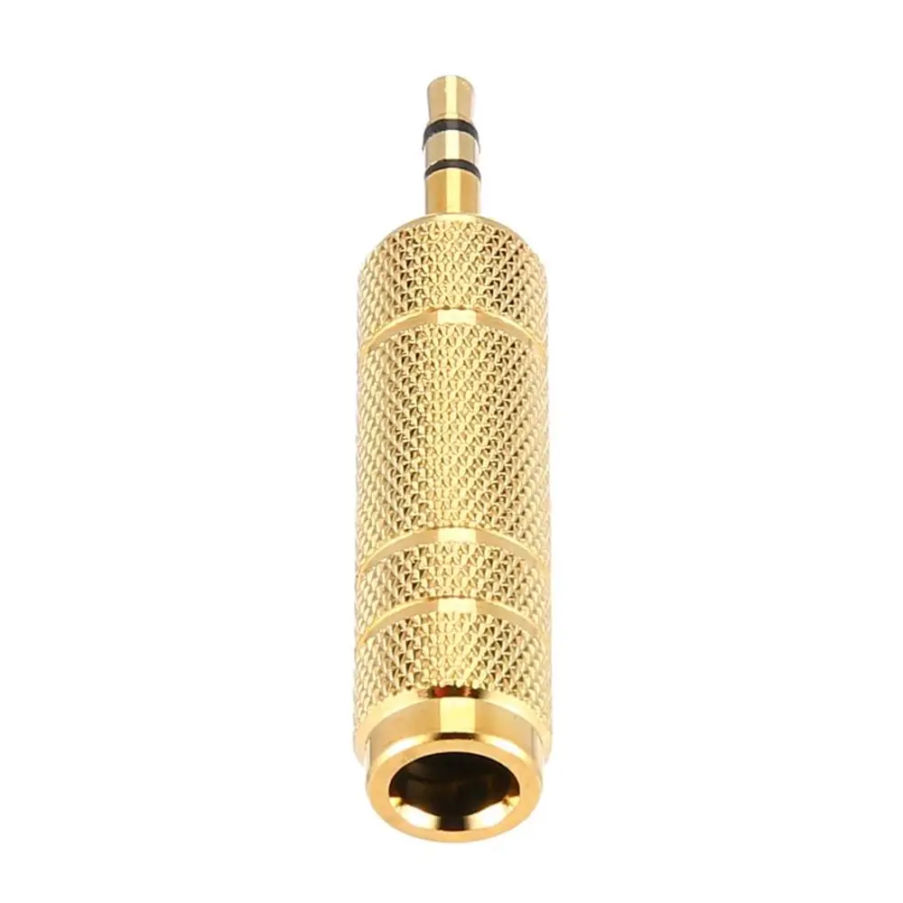 

3.5mm to 6.5mm 6.35mm Male to Feamle Audio Adapter 6.5 6.35 Plug 3.5 Jack Stereo AUX Converter for Speaker Mobile Phone