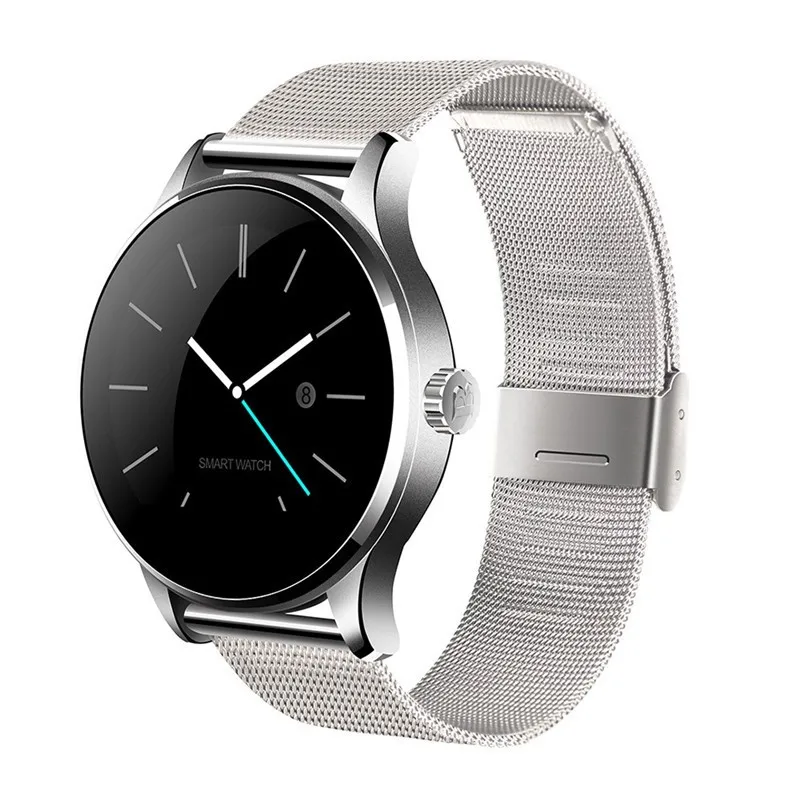 Новые умные часы K88h с 1,22 ips круглым экраном, монитор сердечного ритма, bluetooth, reloj inteligente, умные часы для IOS Android