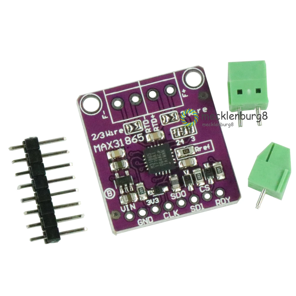 PT1000 MAX31865 RTD Temperature Thermocouple Sensor Amplifier Module For Arduino