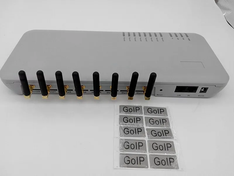 GoIP 8 Порты GSM шлюз/голосовой sip-шлюз/IP шлюз gsm/GoIP 8-межсетевое сопряжение voip gsm 8 каналов-лучшая