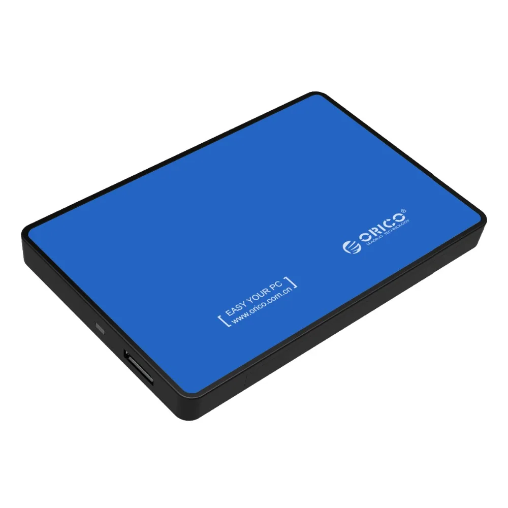 ORICO чехол для внешнего жесткого диска 2,5 дюйма USB 3,0 для 9,5 мм 7 мм 2,5 дюйма SATA HDD SSD UASP поддерживается