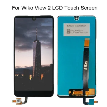 

For Wiko View LCD Display And Touch Screen 5.7'' Assembly Mobile Phone Accessories For wiko view With Tool And Adhesive