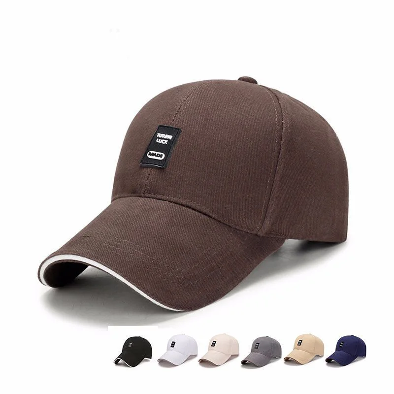 

Kyncilor Tennis Cap Men's Outdoor Hat Sunscreen and Sunshade Cotton Adjustable Recreational Sun Caps Peaked cap