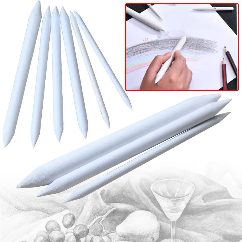 Pilot точные бумажные зажимы цветные защитные ручки для женщин 6 шт./компл. ластик двойная головка карандаш бумажная ручка растушевка Tortillon