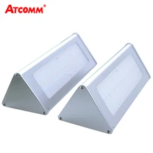 Светодиодный уличный фонарь на солнечной батарее 48 Светодиодный s IP65 с движения Сенсор Алюминий сплав светодиодный Диод садовый светильник на солнечных батареях ворота крыльцо освещения