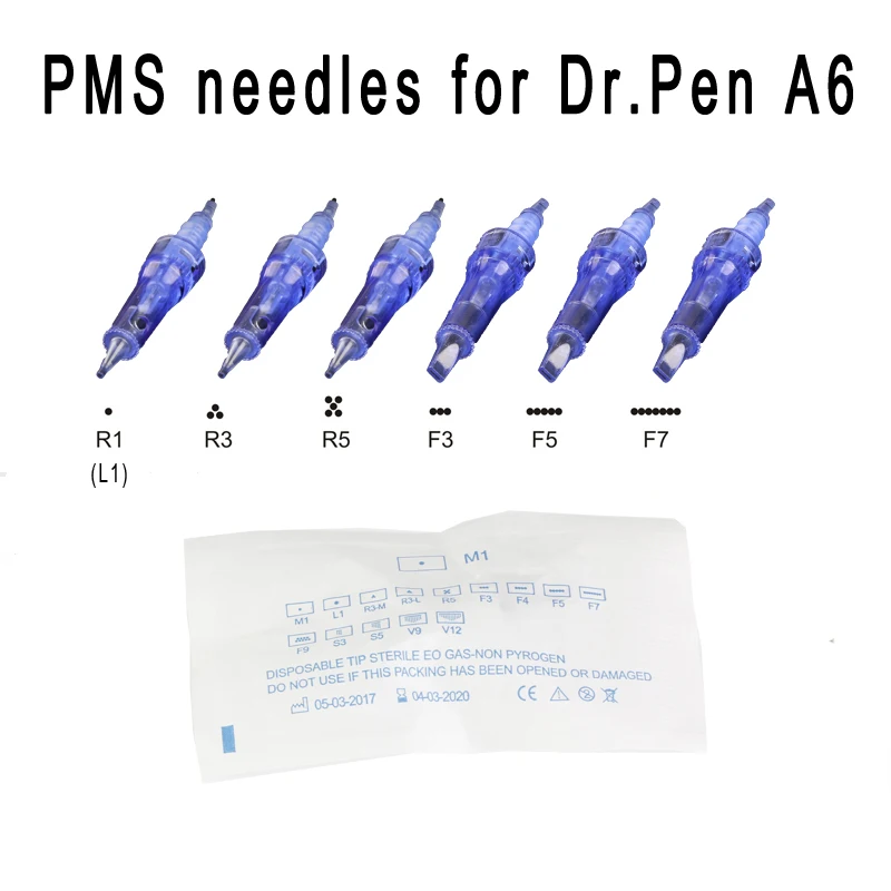 14 стилей Замена байонетного картриджа для Derma Pen микро иглы PMS/9 pin/12 pin/24 pin/36 pin 42/nano Dr. Pen A6