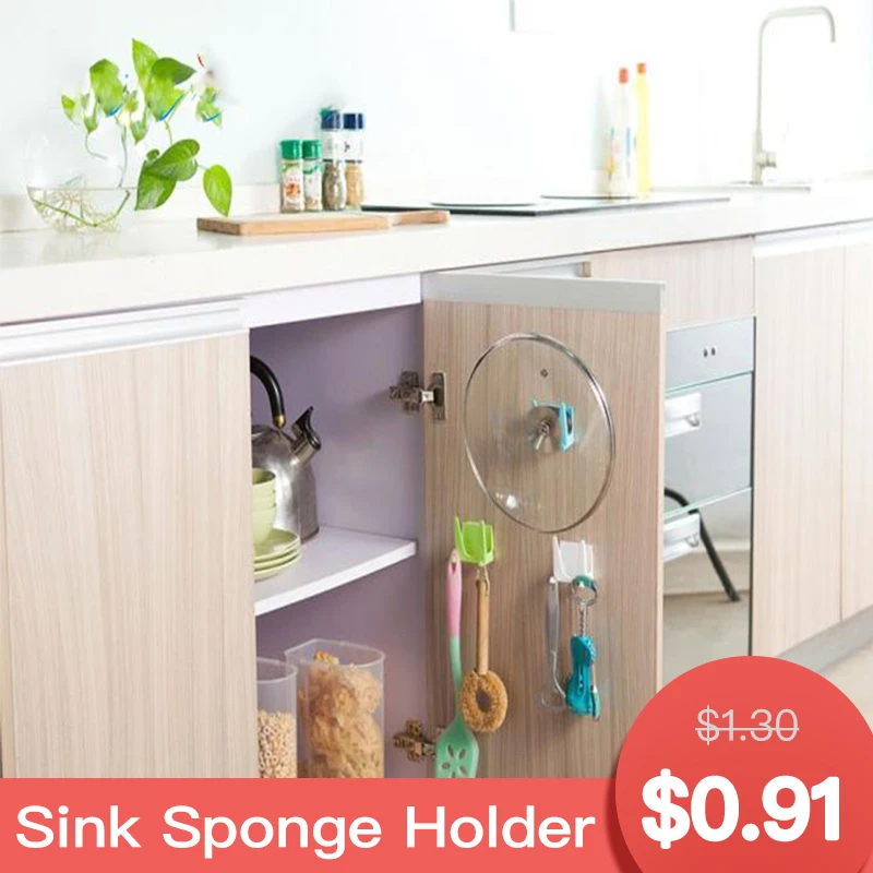 

1pc Sink Sponge Holder Dish Rack Plate Rack Kitchen Storage Kitchen Organizer Sink Sponge Holder Cutlery Drainer Kitchen Racks