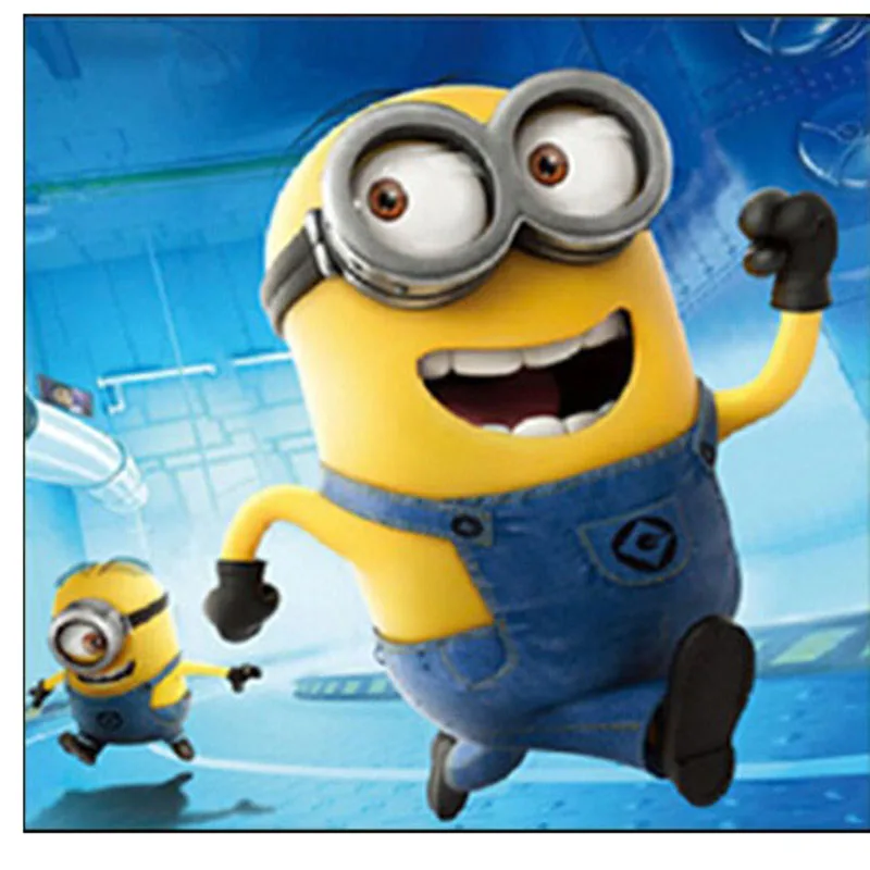 

5D Diamond embroidery cartoon diamond cross stitch square diamond painting diy diamond painting minion rush