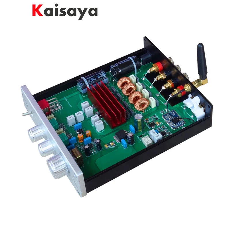 

Bluetooth 5.0 2 x 100w 2-channel Digital Audio Amplifier CSR8675 Bluetooth 5.0 ATPX HD TPA3116 Speaker Amplifiers