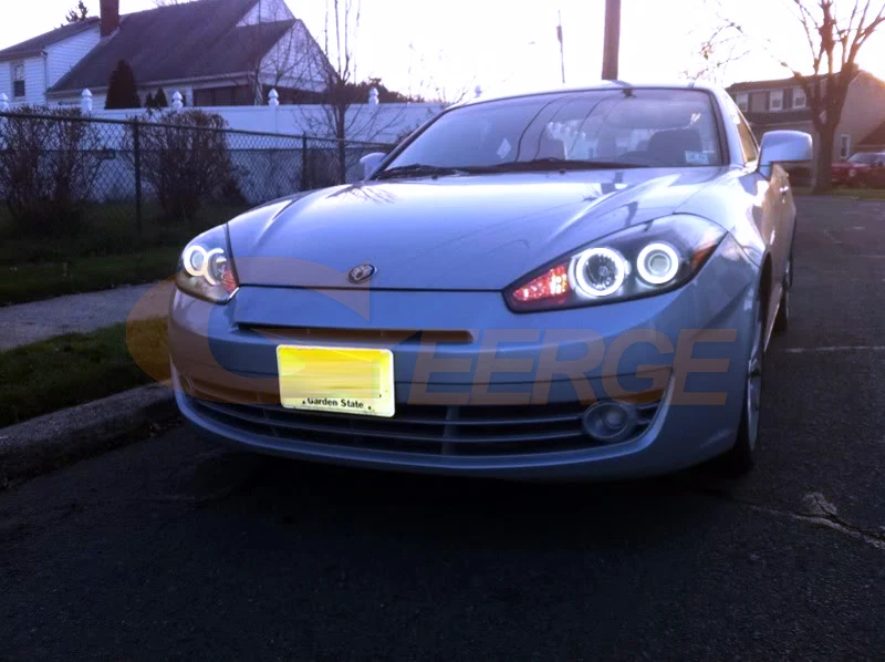cob led angel eyes Hyundai Tiburon 2007 2008(2)