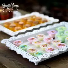 46*31 см свадебные тарелка для фруктов, пирожных стенд Кофе чайные стаканы поднос для вина свадебные конфеты десерт лоток для вечерние поставки десертная тарелка