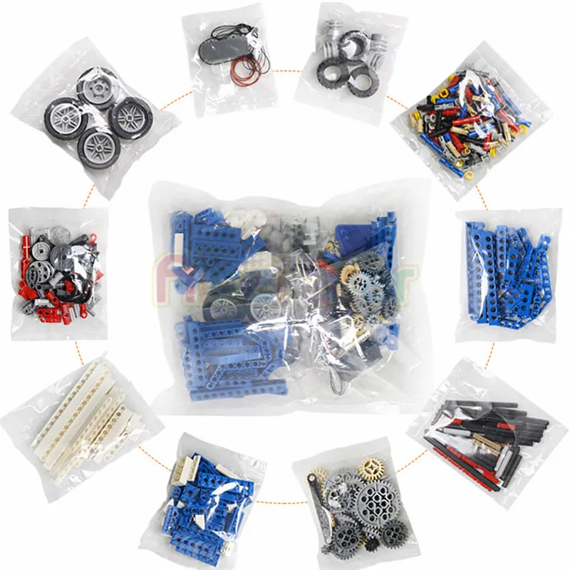 DIY Часть RC 9686 Fit legoins MOC креативный технический робот Playmobil совместимые