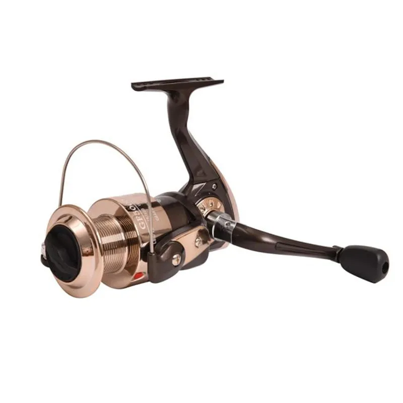 

GF5000 Spinning Fishing Reel Metal Spool Multi-stall Resistance Push-button folding handle For Freshwater Saltwater Wholesale