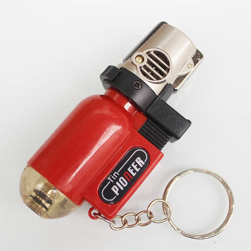 Best Windproof Refillable Cigar Butane Torch Lighter Jet Flame Smking