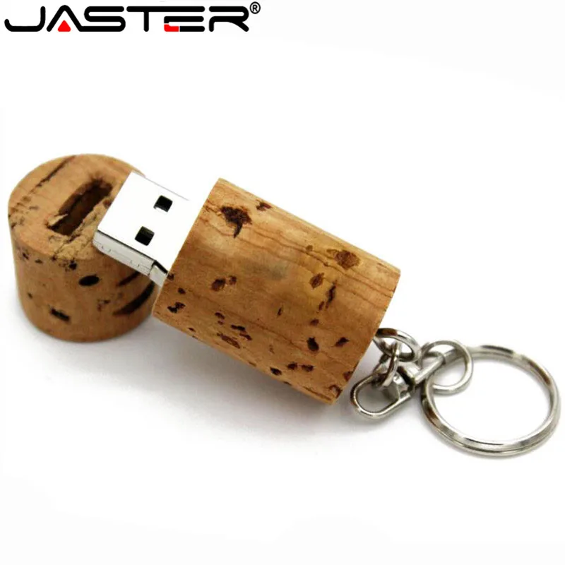 USB флеш накопитель JASTER в деревянной бутылке 8 32 Гб|USB флэш-накопители| |