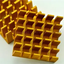 Phiscale 10 шт. 22*22*10/22x22x10 мм теплоотвод используется для маршрутизации Процессор, чипы