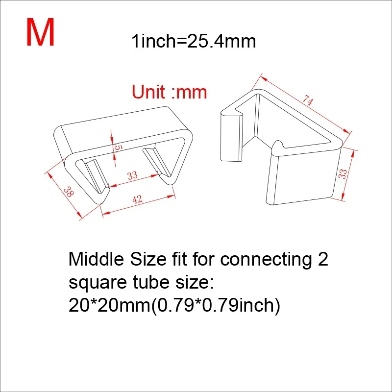 Pack of 10 Patio Wicker Outdoor Furniture Sectional Sofa Alignment Fasteners Clips Clamps Connectors - Middle and Large Size