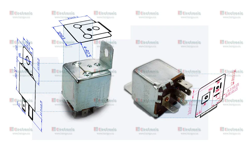 5pins 12v Relay Low Beam Car Headlight Relay Case In Audi Vw Tractor Oem 81 0097 c1 r1 Headlight Relay Headlight Servicesrelay Magnetic Aliexpress