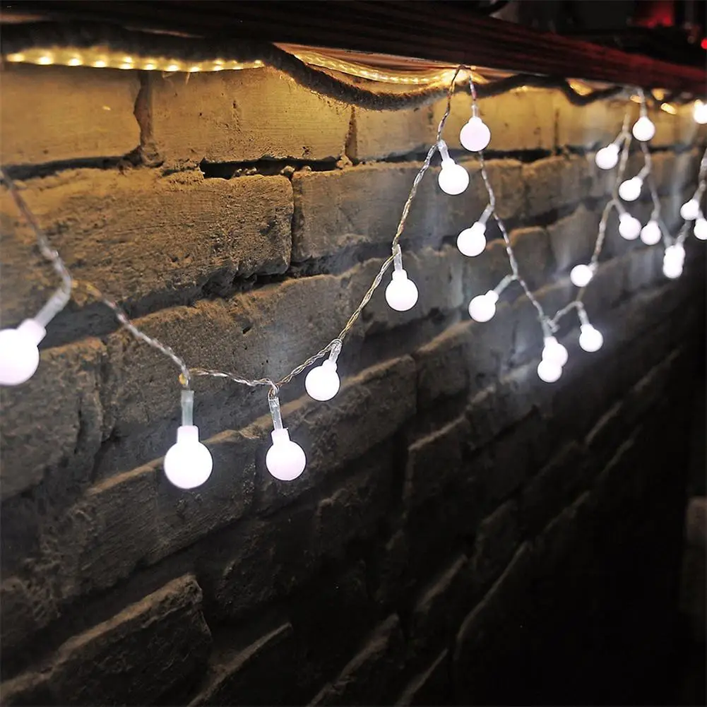 

4m LED Starry Light Fairy Light Globe String Light for Home Decor Garden Wedding Party Xmas Battery Powered Lighting String