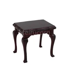 Кукольный домик мини мебель 1/12 весы Jujube красный маленький стол деревянная модель