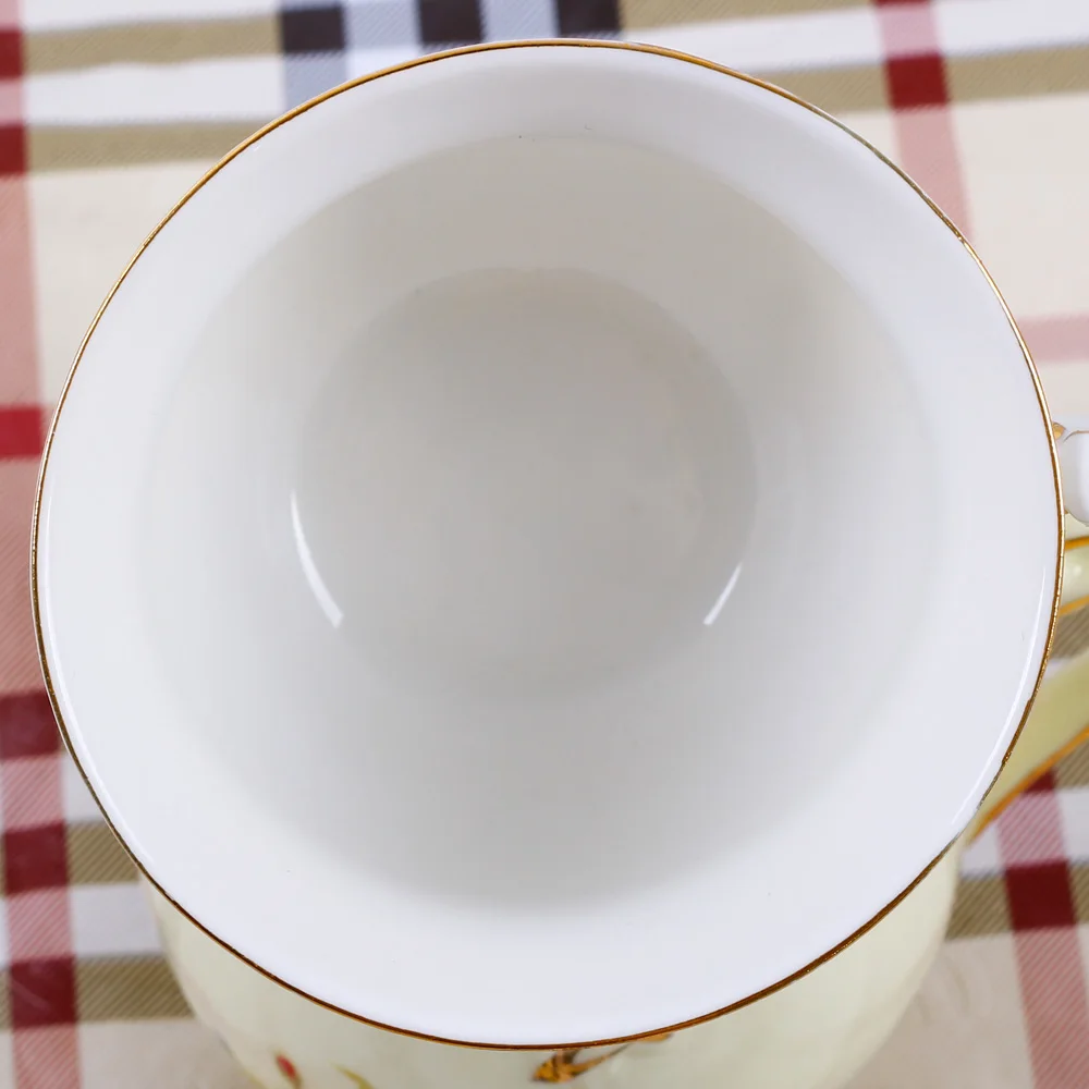 Британская кофейная чашка блюдо креативная керамическая костяного фарфора кофейная чашка Европейская кофейная чашка набор черный чай креативный бриф