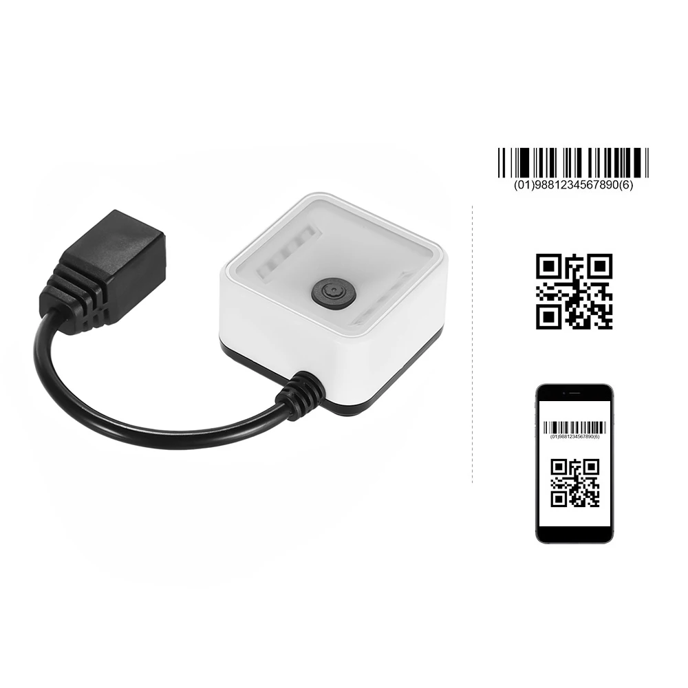 Модуль сканирования изображений CMOS EP7000 Mini 1D/2D/QR сканер штрих кода для офисных