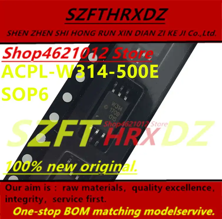 100% Новый оригинальный ACPL W314 500E SOP6|Реле| |