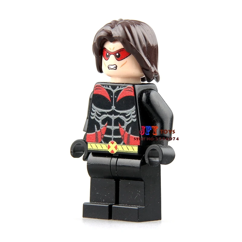 

Single Sale superhero marvel X men TV building blocks model bricks toys for children brinquedos menino