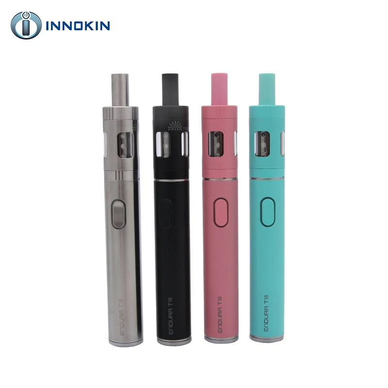 Innokin ENDURA T18 стартовый набор с 2 5 мл призмой атомайзер бак 1000 мАч батарея ECig E кальян