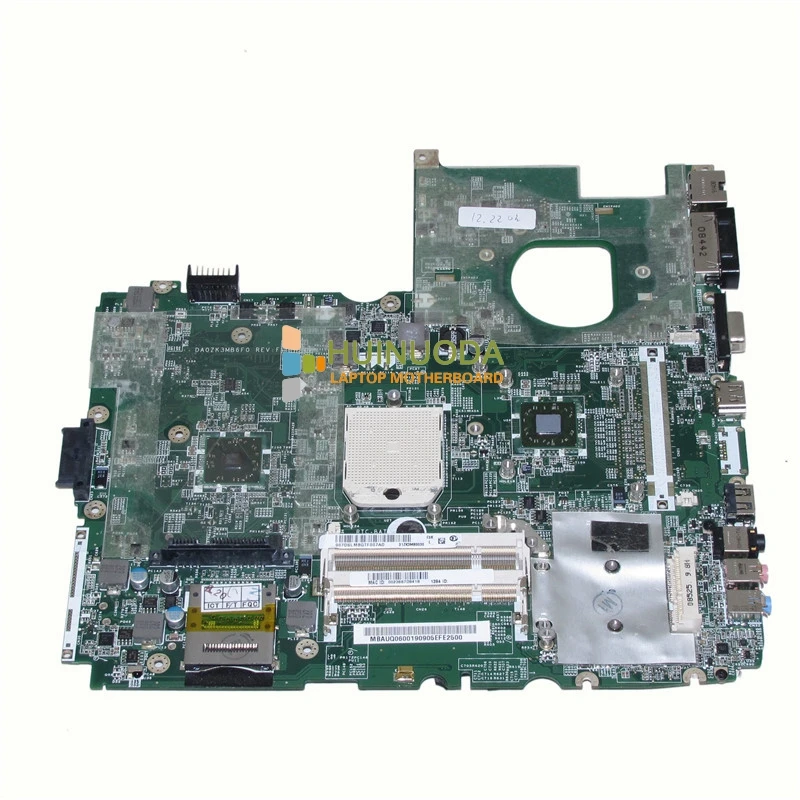 Материнская плата NOKOTION MBAUQ06001 MB. Auq06001 DA0ZK3MB6F0 для ноутбука acer aspire 6530 материнская DDR2