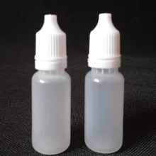 10 мл пустые пластиковые сжимаемые бутылки-капельницы глаз жидкий образец контейнер для хранения, банка глаз капли бутылки