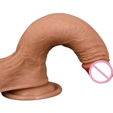JIUAI Electric Swing Big Dildo Suction Cup Skin Feeling Realistic Penis Sex Toys For Woman Sex Products Female Masturbation Cock