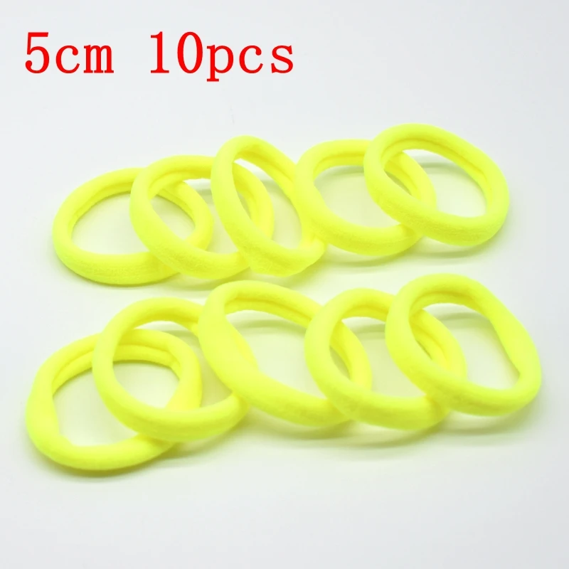 100-1000 pcs kids hair rope Hair Accessories Scrunchy Elastic Hair Bands Girls decorations Headbands Rubber Band hair scrunchies - Цвет: 8