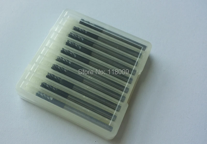

Promotion!!! 10pcs 4mm D4*10*D4*38 4Flutes Tungsten Square End Mills Spiral Bits Carbide CNC Endmill Router Bits