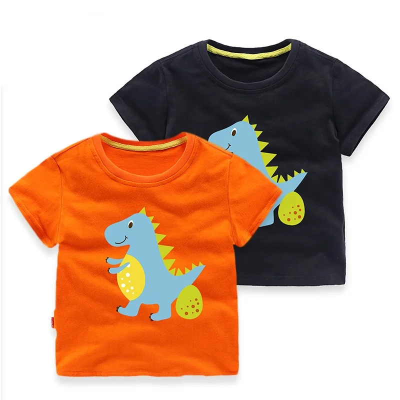 

Casual Cotton Baby Boys T-Shirts Cartoon Printing Summer Kids Tees For Age 1-8 Years Old