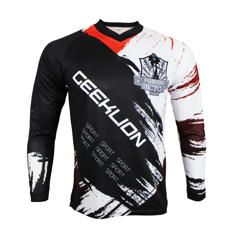 long sleeve bike jersey