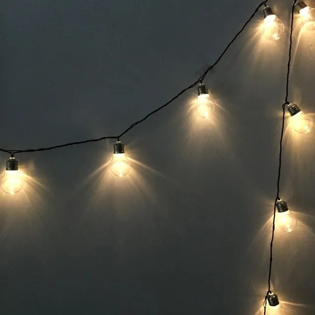 1x Clearance 20077202 6m 20led Patio Clear Globe Led String 1x Clearance 20077202 6m 20led Patio Clear Globe Led String Light Ac220v Eu Plug