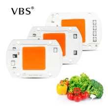 Growing Lamp Plant Grow Light Led Chip 50W 30W 20W 220V 110V Phyto Lamp Full Spectrum Led Grow Light Cob 1500lm 2200lm 4000lm