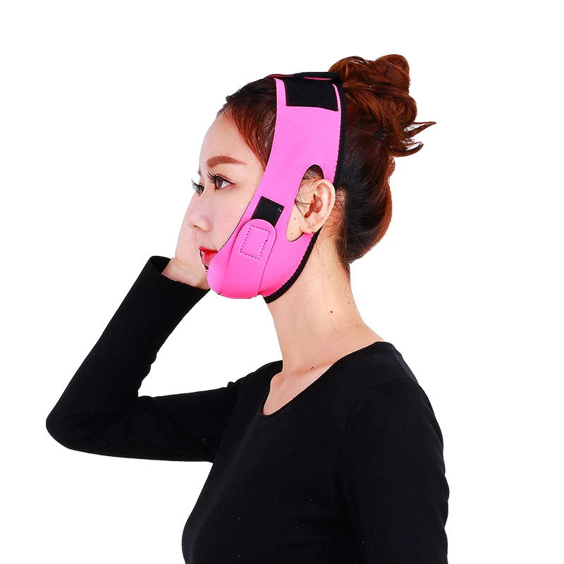 JZL056 Mask for face Lift Thin Jaw Pulling Face Mask Melon seed mask